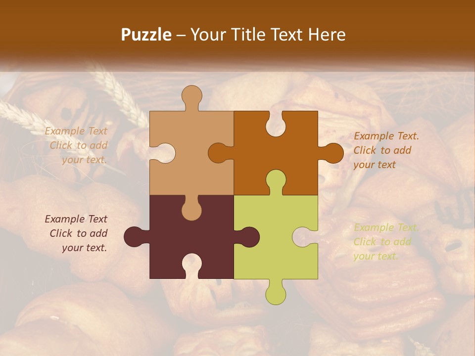 Brown Color Roll PowerPoint Template