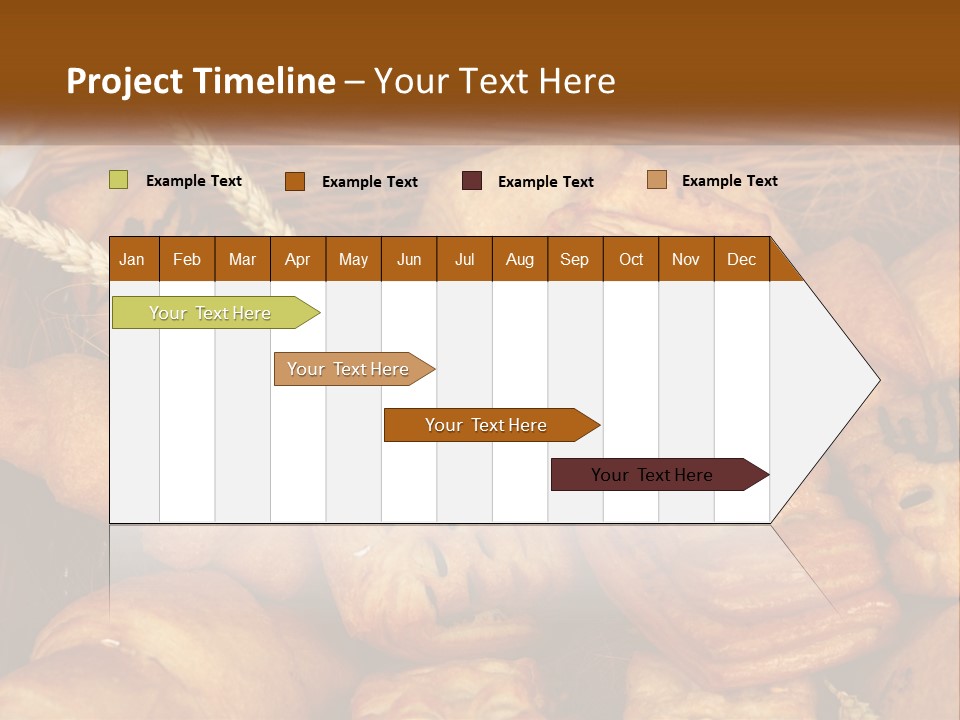 Brown Color Roll PowerPoint Template