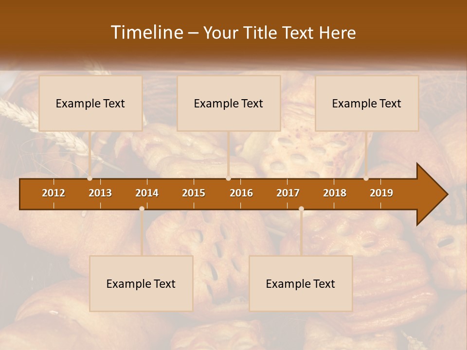 Brown Color Roll PowerPoint Template