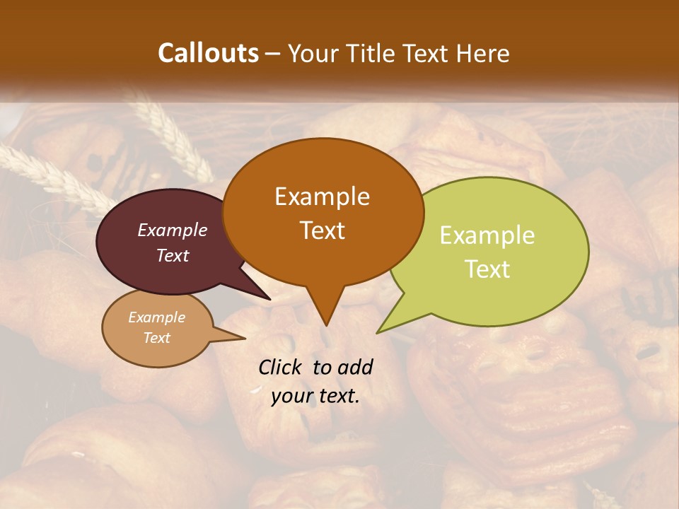 Brown Color Roll PowerPoint Template