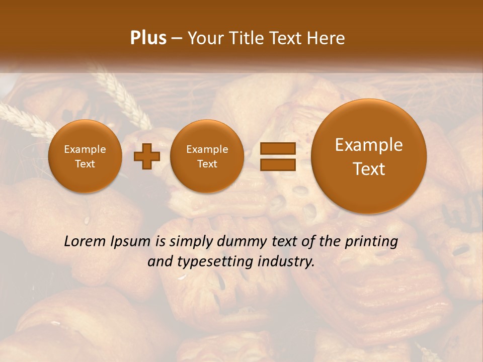 Brown Color Roll PowerPoint Template