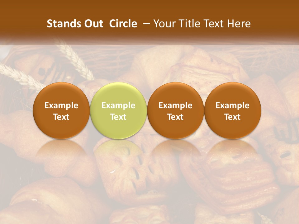 Brown Color Roll PowerPoint Template
