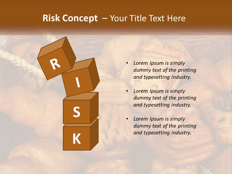Brown Color Roll PowerPoint Template