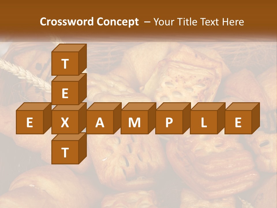 Brown Color Roll PowerPoint Template