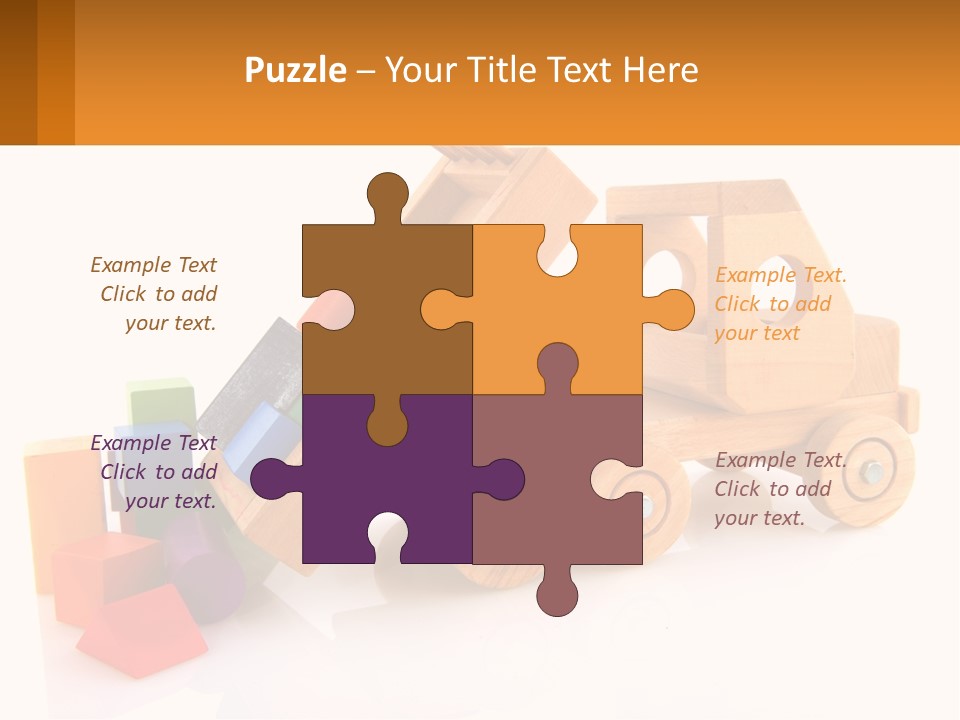 Car Background Colorful PowerPoint Template