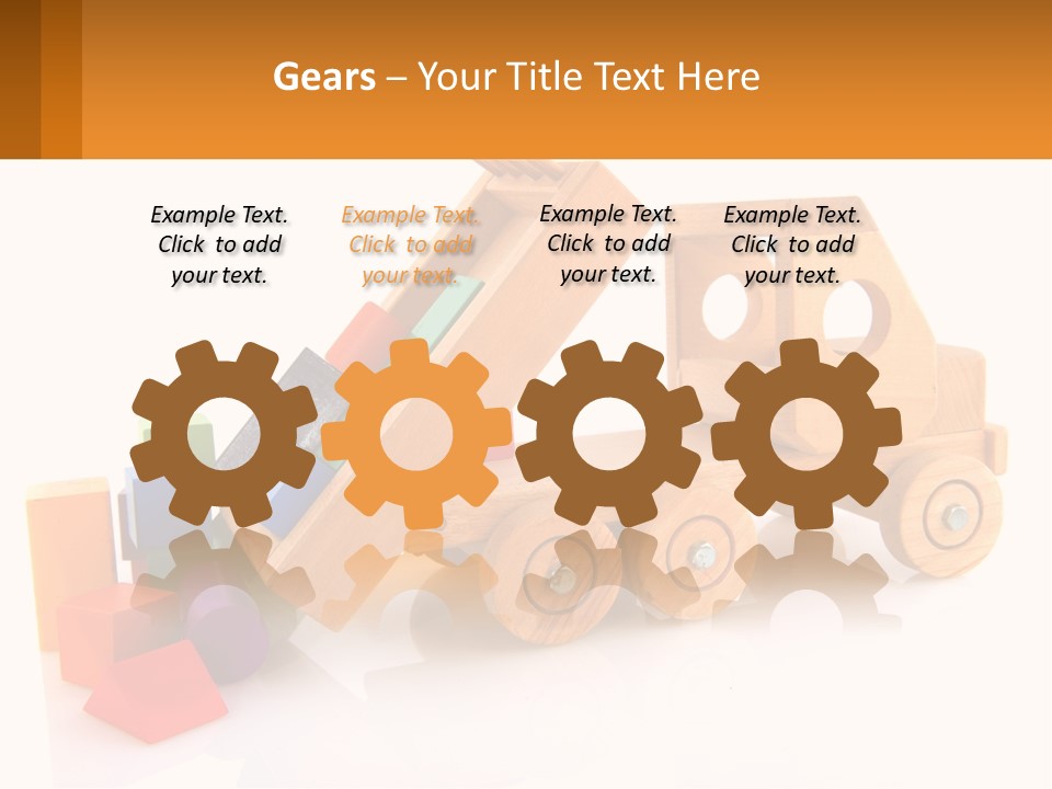 Car Background Colorful PowerPoint Template