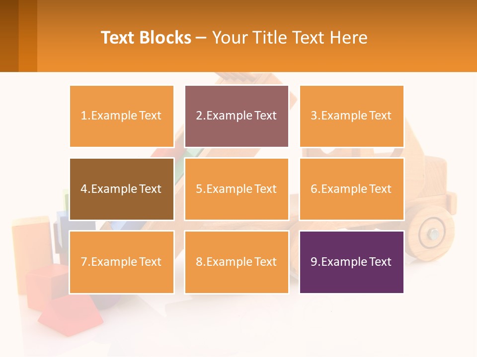 Car Background Colorful PowerPoint Template