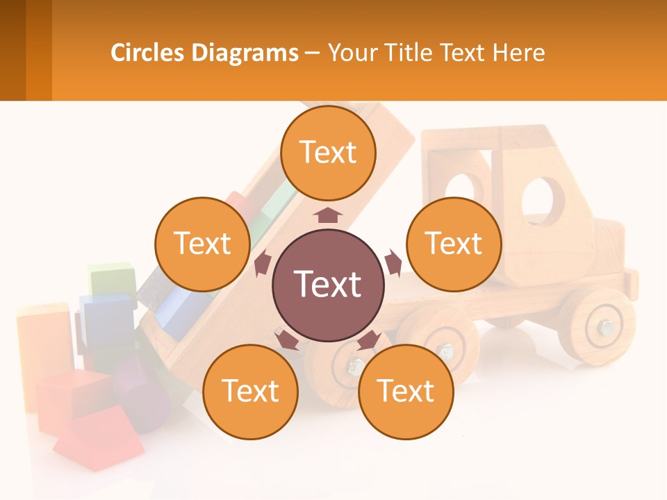 Car Background Colorful PowerPoint Template