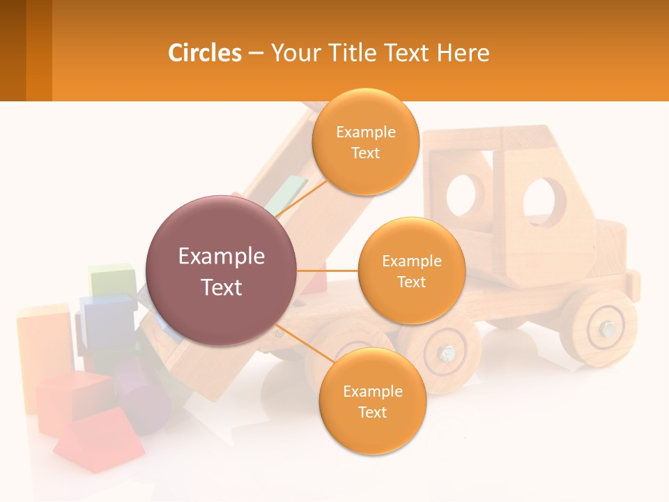 Car Background Colorful PowerPoint Template