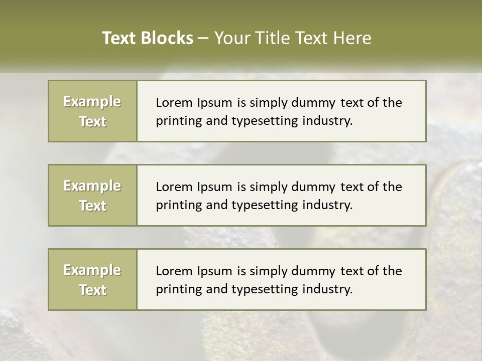 Wheel Machinery Teeth PowerPoint Template