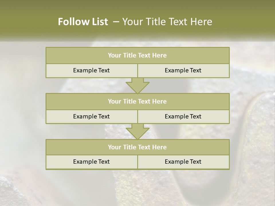 Wheel Machinery Teeth PowerPoint Template