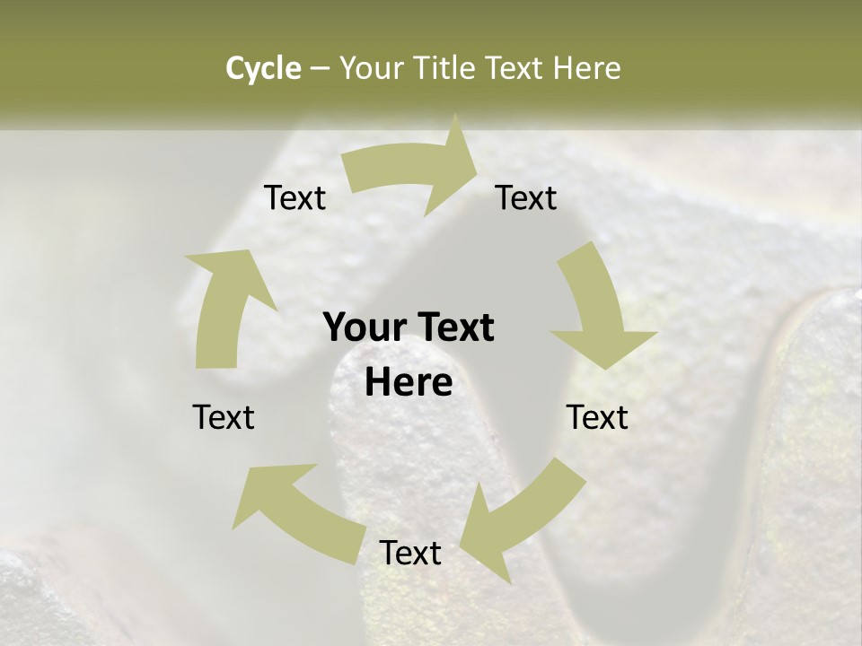 Wheel Machinery Teeth PowerPoint Template