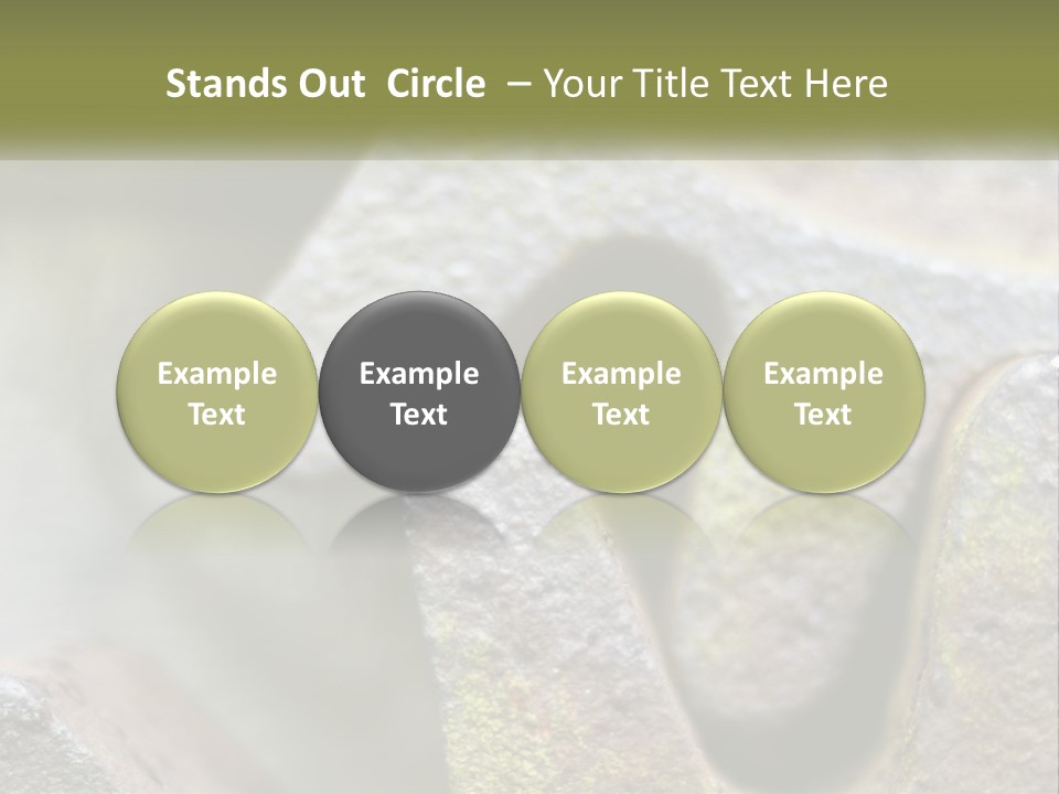 Wheel Machinery Teeth PowerPoint Template