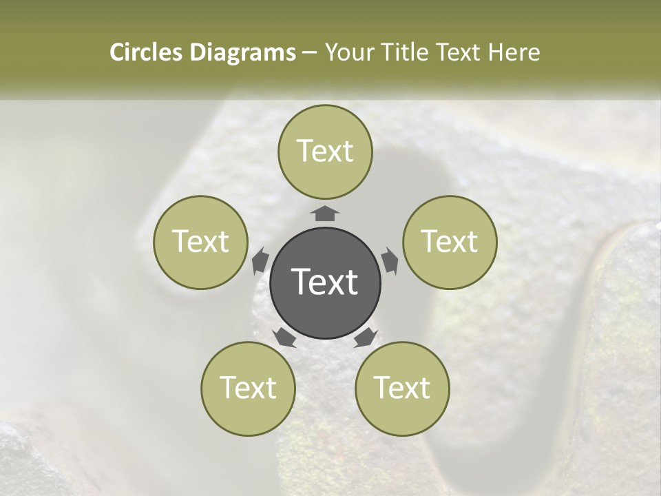 Wheel Machinery Teeth PowerPoint Template