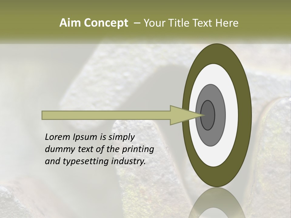 Wheel Machinery Teeth PowerPoint Template