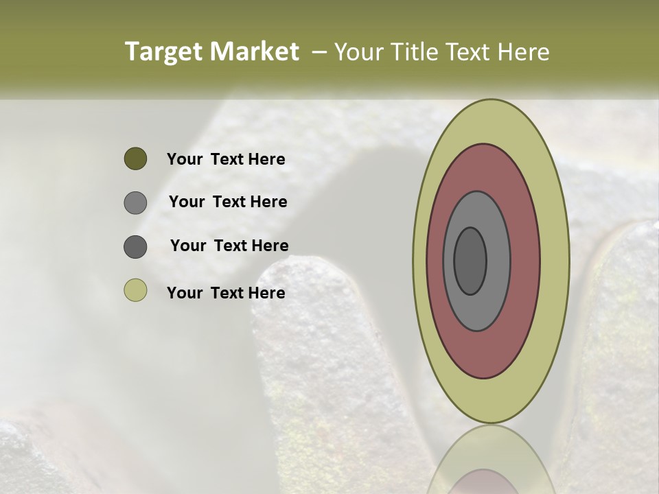 Wheel Machinery Teeth PowerPoint Template