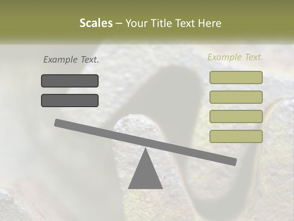 Wheel Machinery Teeth PowerPoint Template