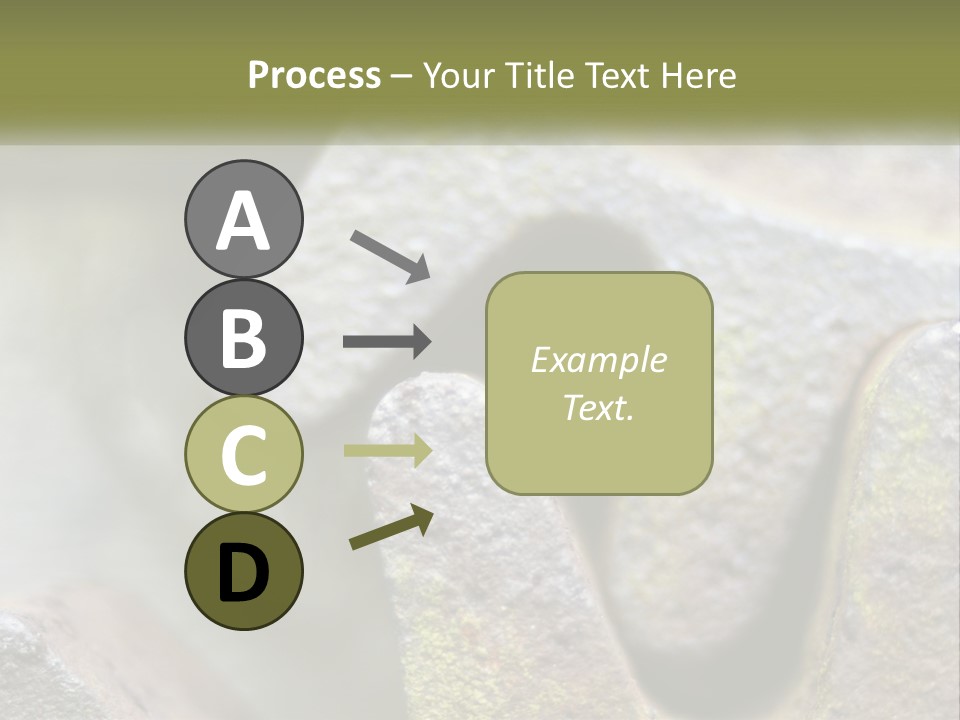 Wheel Machinery Teeth PowerPoint Template