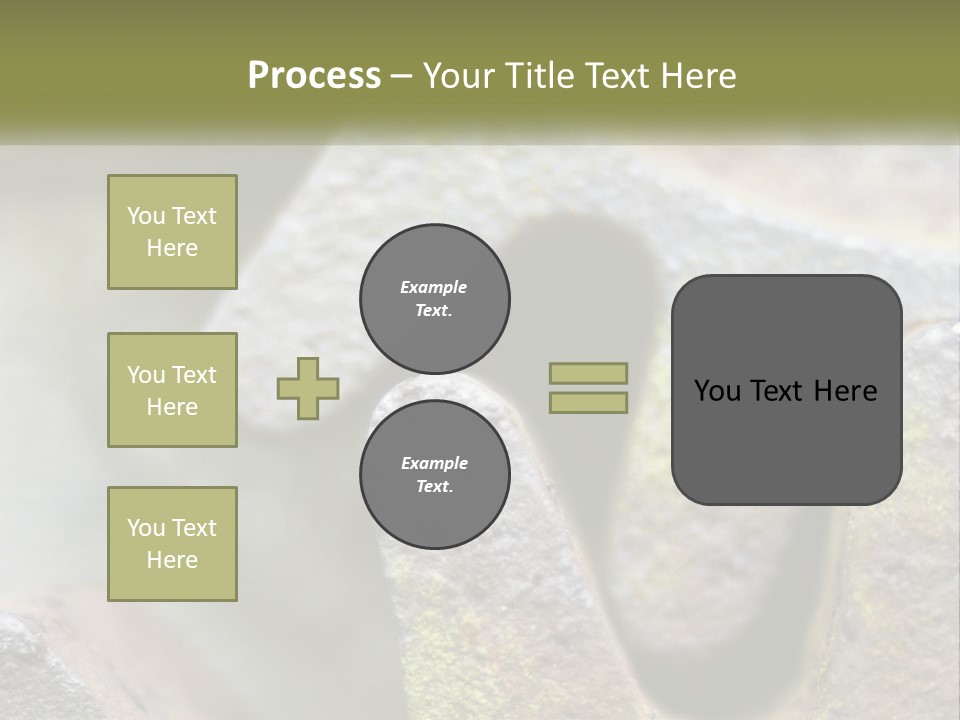 Wheel Machinery Teeth PowerPoint Template