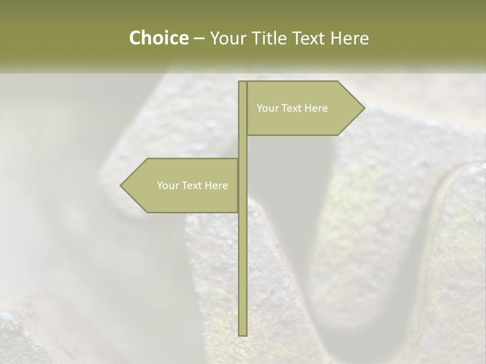 Wheel Machinery Teeth PowerPoint Template