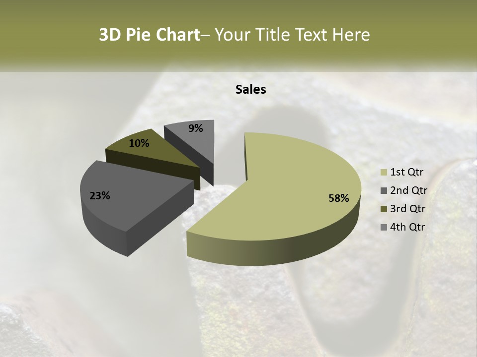 Wheel Machinery Teeth PowerPoint Template
