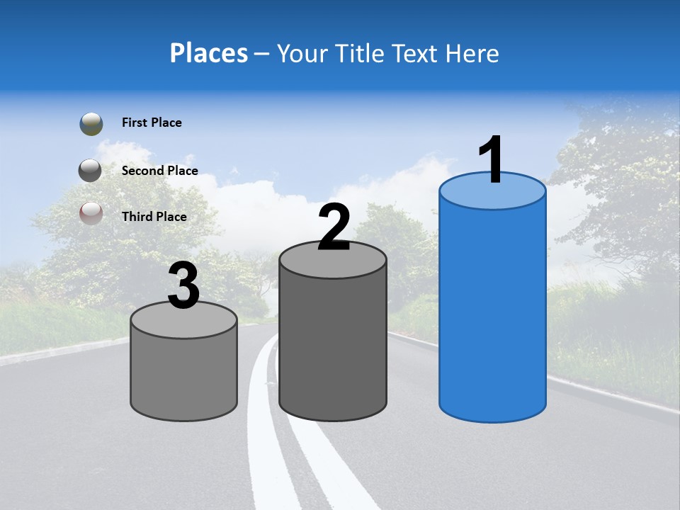 Lone Landscape Single PowerPoint Template