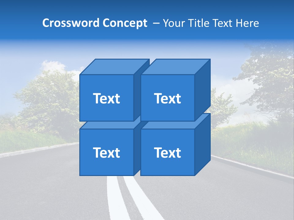 Lone Landscape Single PowerPoint Template