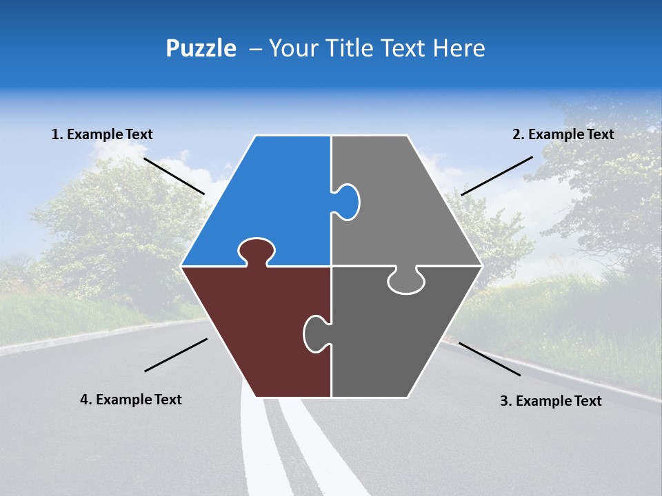 Lone Landscape Single PowerPoint Template
