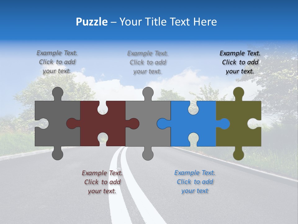 Lone Landscape Single PowerPoint Template