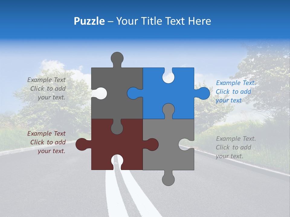 Lone Landscape Single PowerPoint Template