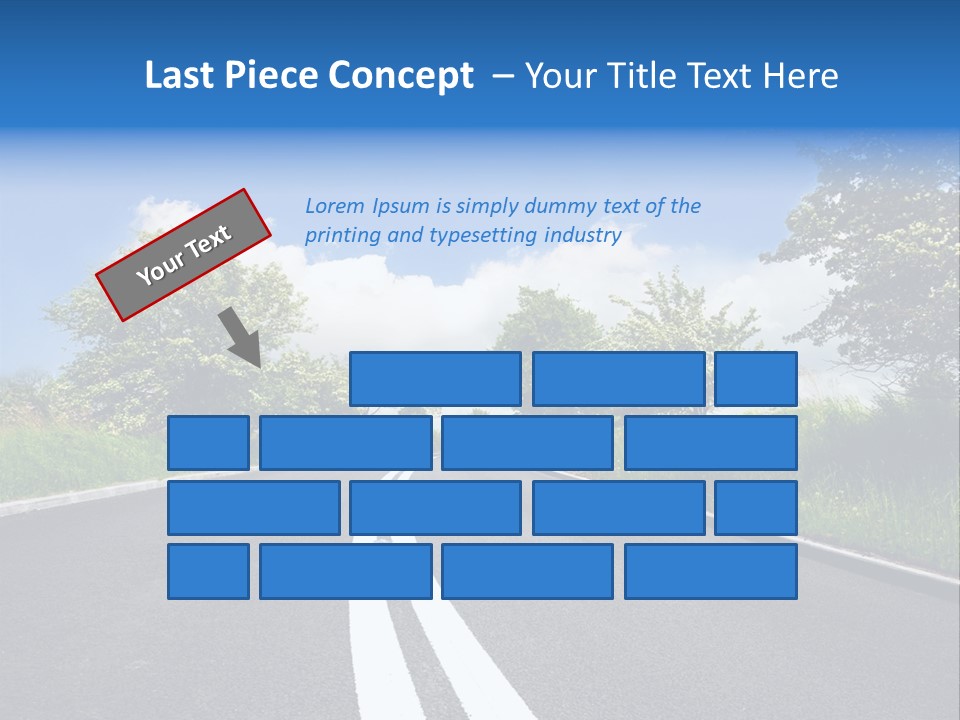 Lone Landscape Single PowerPoint Template