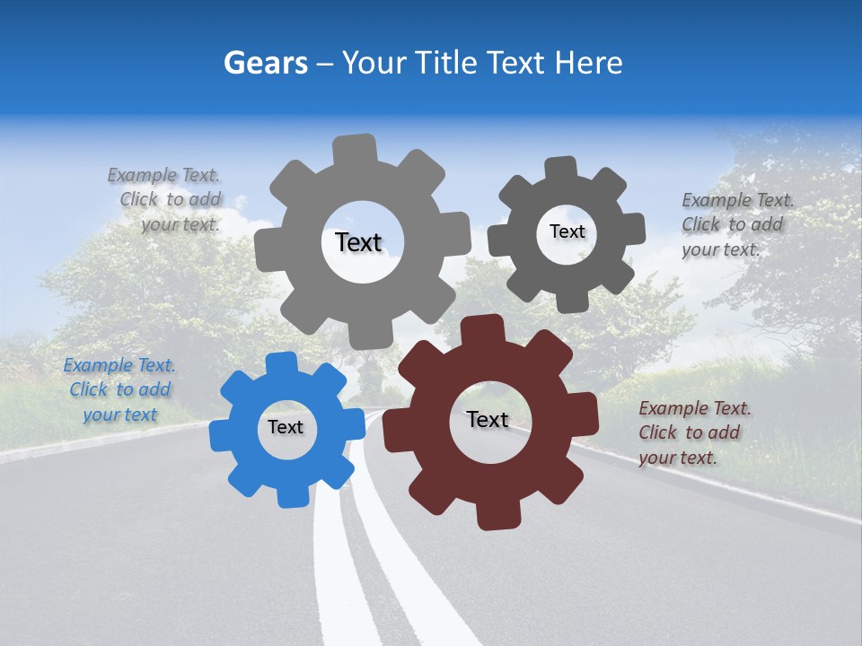 Lone Landscape Single PowerPoint Template