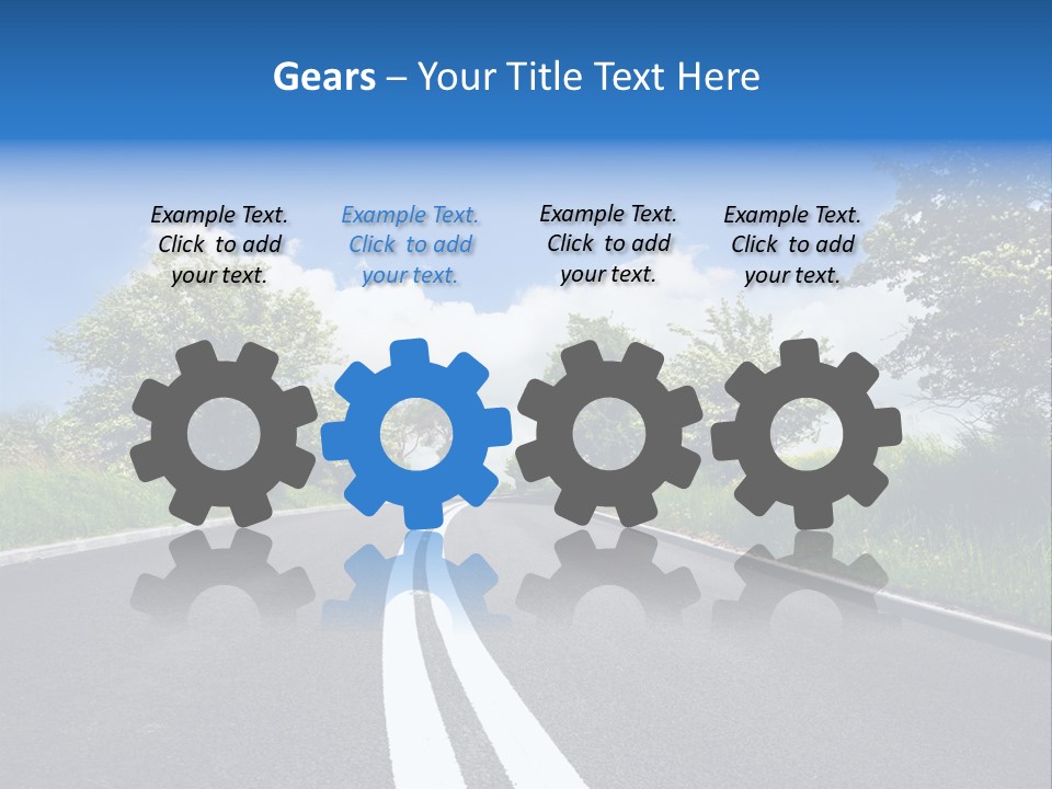 Lone Landscape Single PowerPoint Template