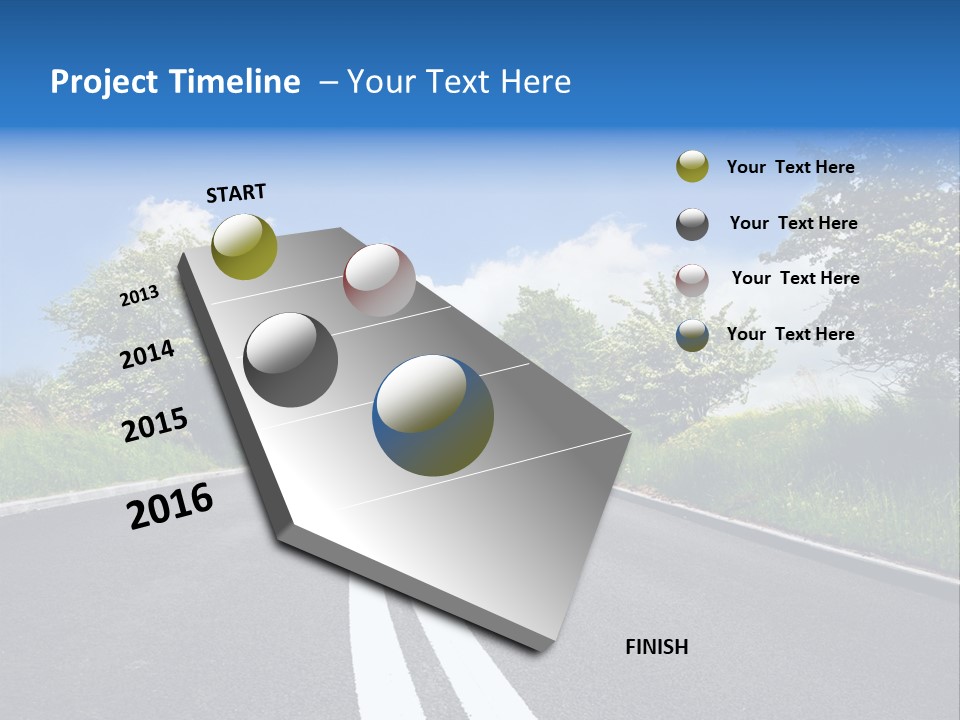 Lone Landscape Single PowerPoint Template