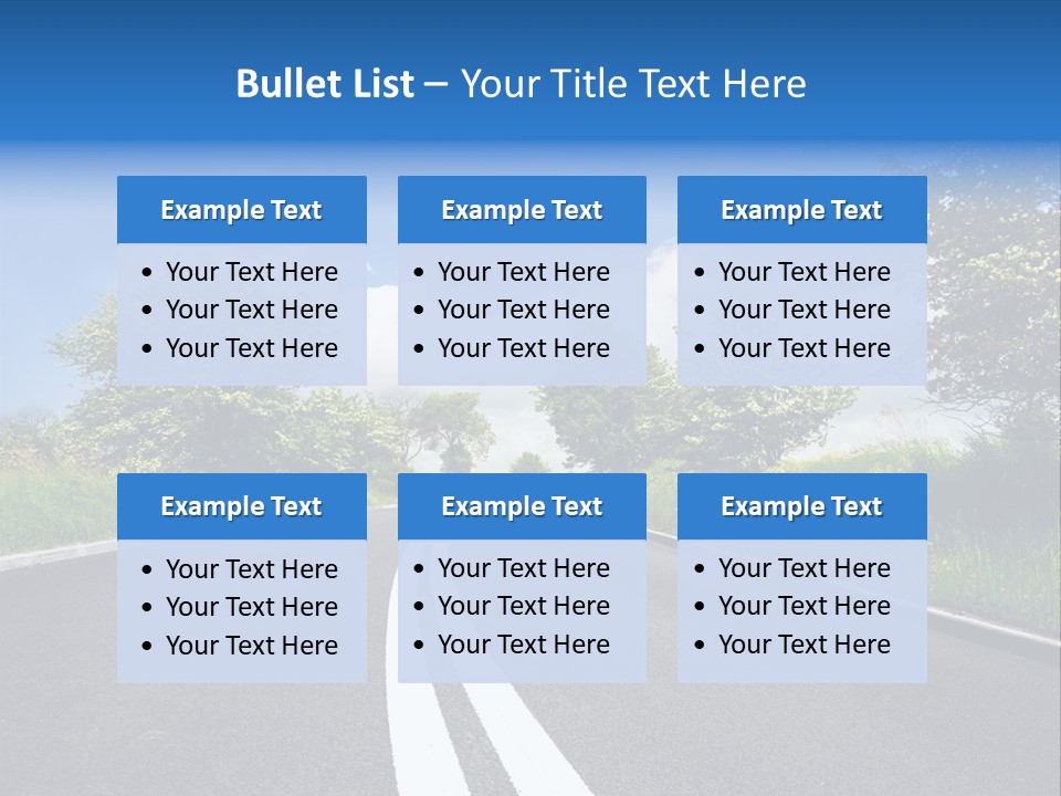 Lone Landscape Single PowerPoint Template