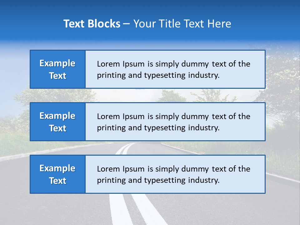 Lone Landscape Single PowerPoint Template