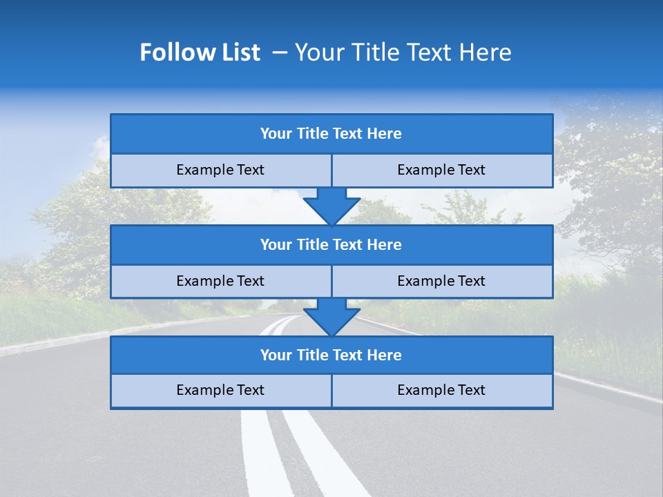 Lone Landscape Single PowerPoint Template