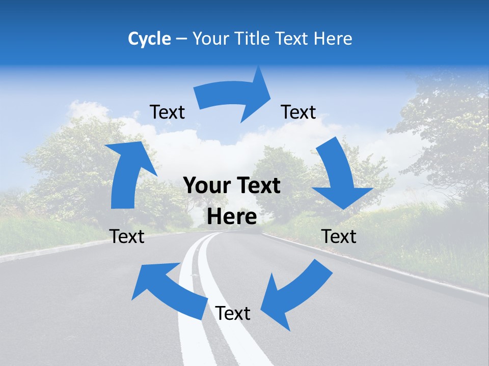 Lone Landscape Single PowerPoint Template