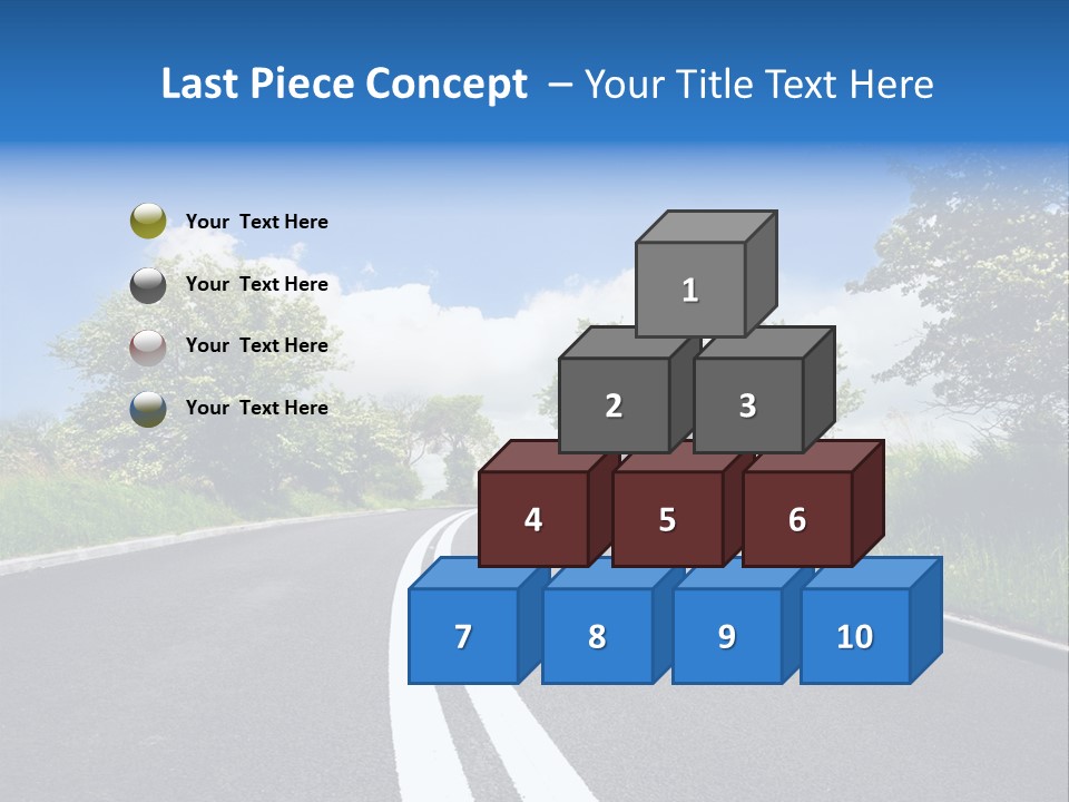 Lone Landscape Single PowerPoint Template