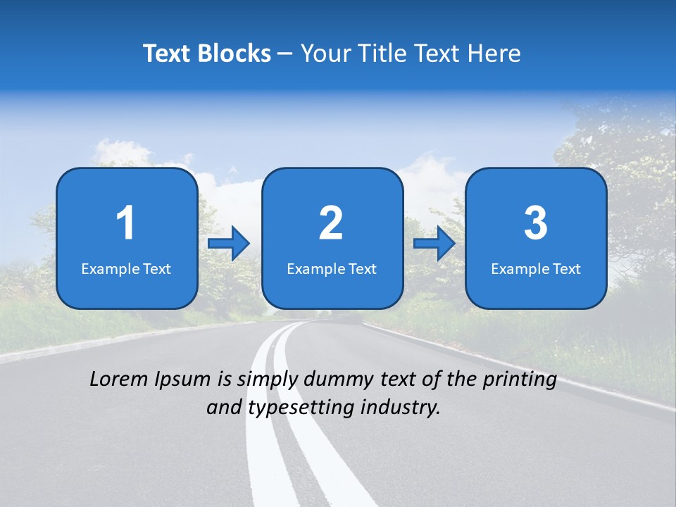 Lone Landscape Single PowerPoint Template