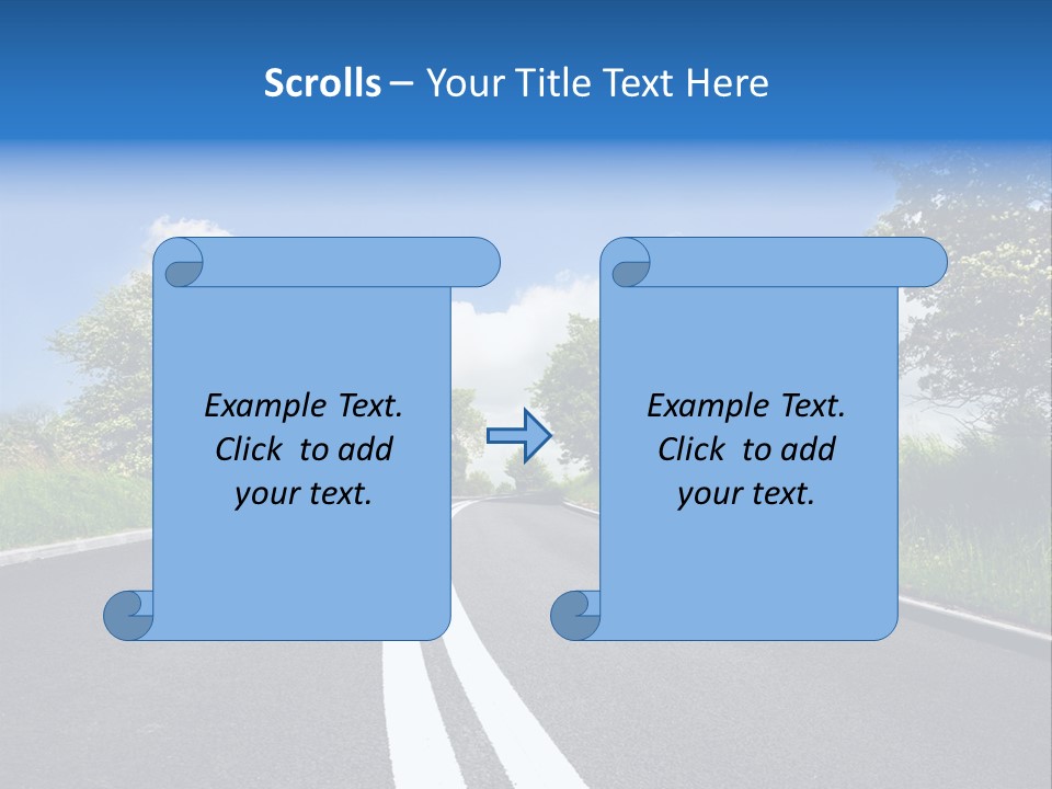 Lone Landscape Single PowerPoint Template