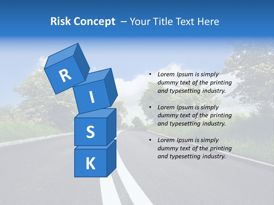 Lone Landscape Single PowerPoint Template