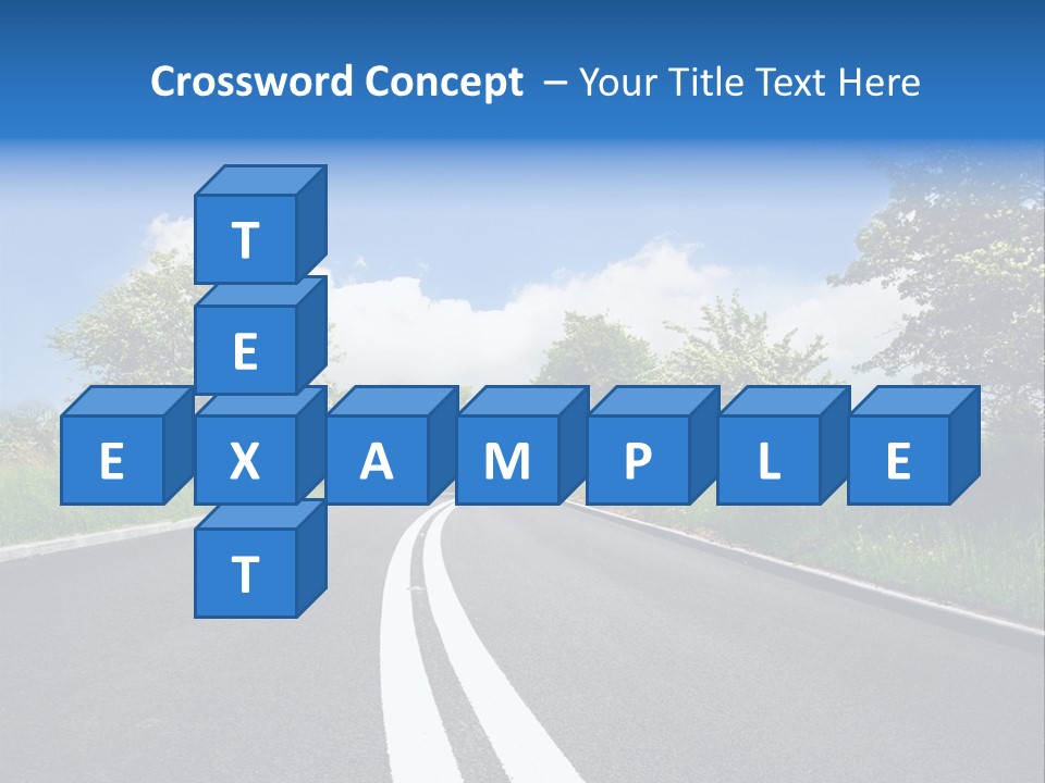 Lone Landscape Single PowerPoint Template