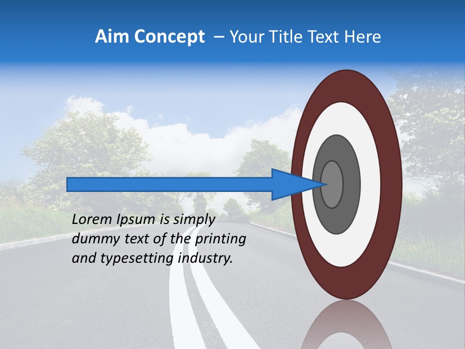 Lone Landscape Single PowerPoint Template