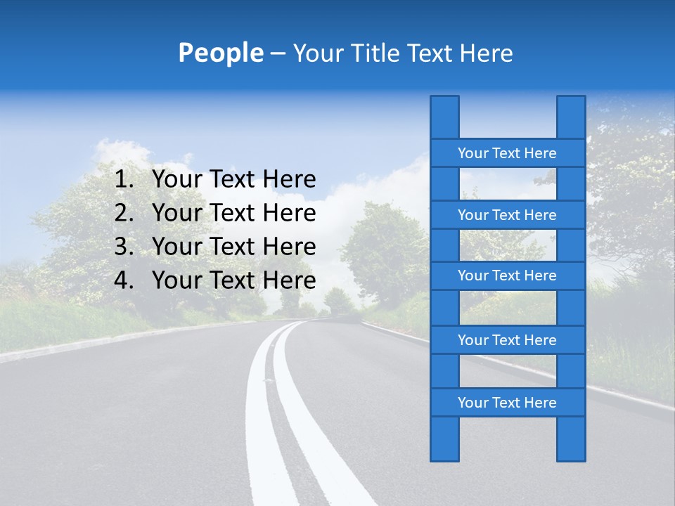 Lone Landscape Single PowerPoint Template