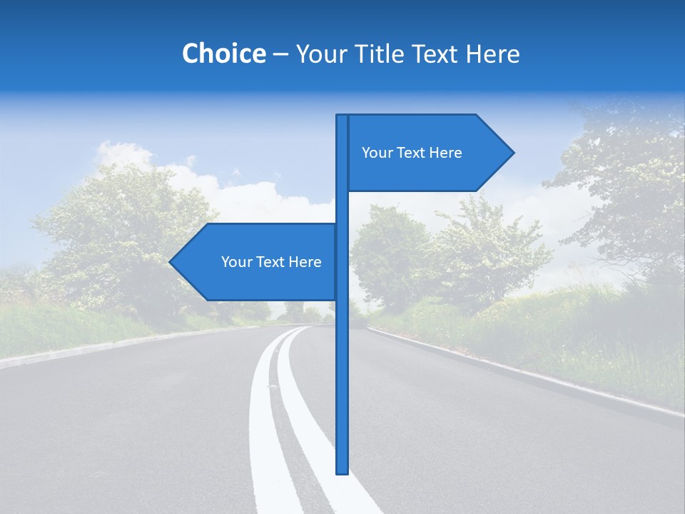 Lone Landscape Single PowerPoint Template