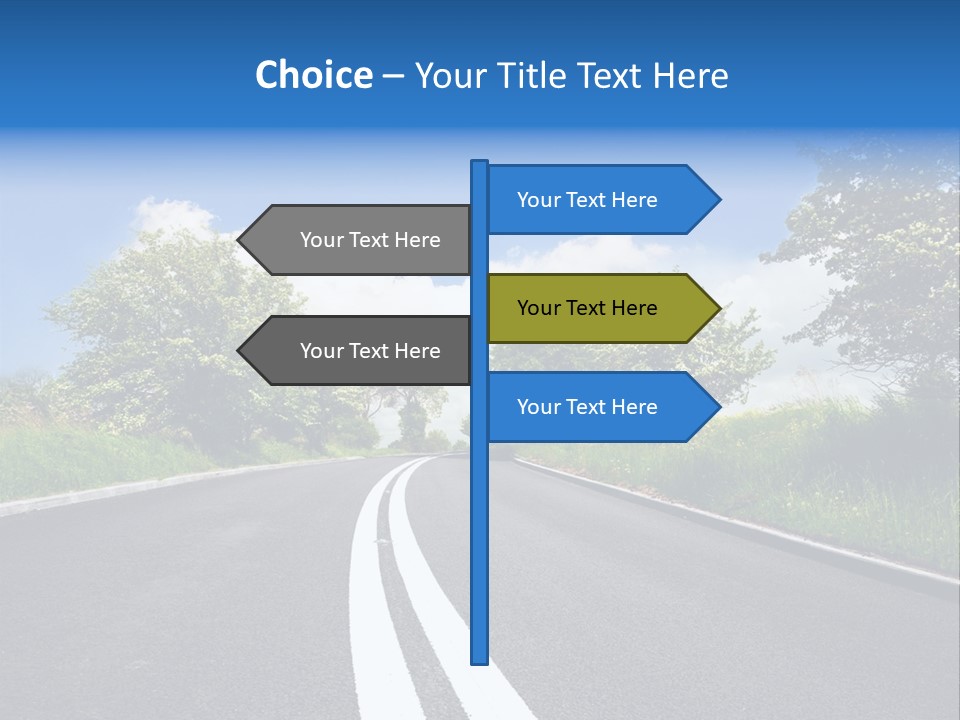 Lone Landscape Single PowerPoint Template