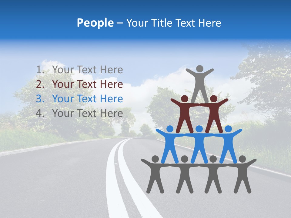 Lone Landscape Single PowerPoint Template