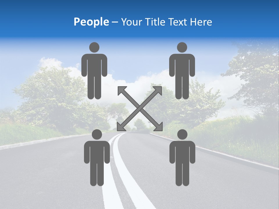 Lone Landscape Single PowerPoint Template