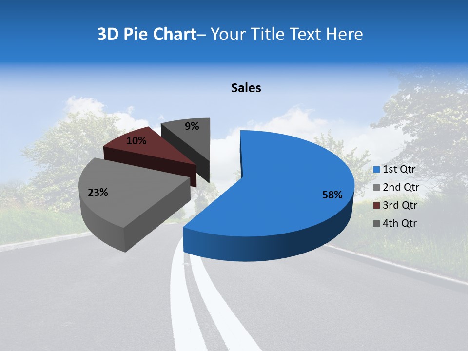 Lone Landscape Single PowerPoint Template